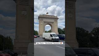 Check out The Triumphal Arch in Bucharest 🇷🇴 Romania [upl. by Browning]