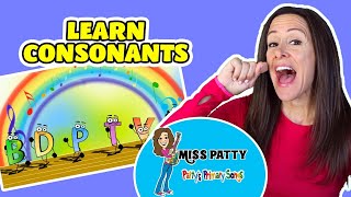 Learn How to Read Favorite Letter Childrens Song by Patty Shukla  Consonant B D P T V Phonics [upl. by Sutniuq463]