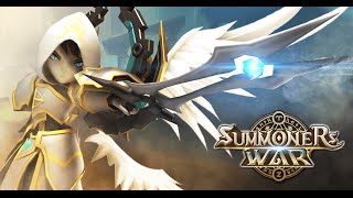 SUMMONERS WAR  UG 9 Solo the Boss with Water Slyhpid Lumirecia  Runes [upl. by Yslehc573]