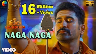 Naga Naga Official Video  Thimiru Pudichavan  Vijay Antony  Nivetha Pethuraj  Ganesha [upl. by Eleaffar291]