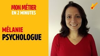 Psychologue  Mon métier en 2 minutes [upl. by Haywood627]