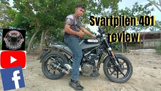 Svartpilen 401 reviewAcceleration and Top Speed [upl. by Amuh]