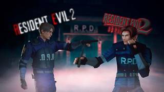 Смотрю все отличия Resident evil 2 1998 и Remake [upl. by Jangro]