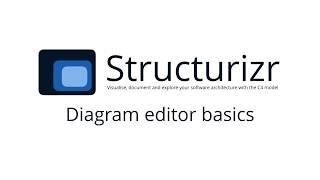 Structurizr  Diagram editor basics [upl. by Genesa]