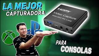 La Mejor Capturadora Barata para Consolas Xbox PlayStation y Nintendo  Video Informativo [upl. by Ahsiel533]