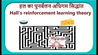 हल का पुनर्बलन सिद्धांत Halls reinforcement theory [upl. by Anrak717]