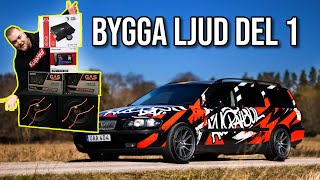 BYGGA BILLJUD BYTER DÖRRHÖGTALARE amp LJUDISOLERAR DÖRRAR  VLOGG 456 [upl. by Latif413]