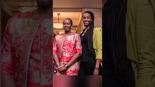 Madam Jannet Kagame🇷🇼 and her Daughter Ange Kagame Dance❤️shorts [upl. by Vanhomrigh594]