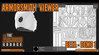 Armorsmith Viewer Beta  First Demo [upl. by Ytsihc]