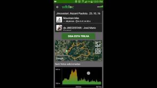 04  WIKILOC  Como seguir trilhas utilizando o aplicativo WIKILOC  Tutorial JMCCESTARI [upl. by Adnirol]