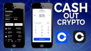 How to Cash Out Crypto on Coinbase and Coinbase Pro Mobile Apps LESS FEES [upl. by Aiela]