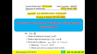 Correctiondexamendanalysemathématiquesessionnormal2021 parcoursBCG [upl. by Hands626]