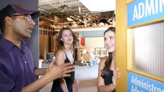 BehindTheScenes Of Degrassi Next Class With Ana Golja amp Sara Waisglass [upl. by Alica]