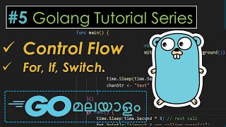 Golang Tutorial Series  For If and Switch  Part 5 in Malayalam [upl. by Anilra]