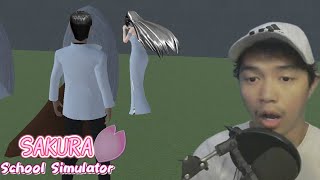 MISTERI KUNTILANAK NANGIS DI KUBURAN  Sakura School Simulator [upl. by Adahsar]