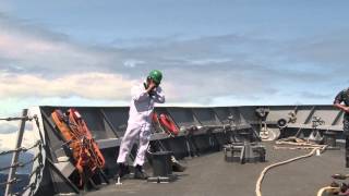 USS Crommelin FFG 37 Final Underway [upl. by Sou]