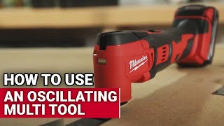 How To Use An Oscillating Multi Tool  Ace Hardware [upl. by Eceinal]