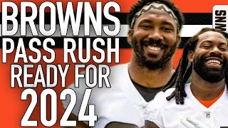 IS THE BROWNS PASS RUSH READY FOR 2024 [upl. by Gabi]