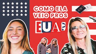 Como ela veio para os EUA [upl. by Alios]