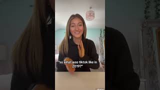 I loved tiktok in 2019 shorts [upl. by Kalli867]