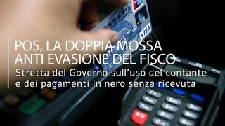 Pos invio giornaliero dei dati e dal 30 giugno doppia sanzione a chi nega pagamenti elettronici [upl. by Hairahcez]