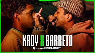 INCRÍVEL BARRETO X KROY  PRIMEIRA FASE  335ª Batalha da Aldeia [upl. by Meehyrb]