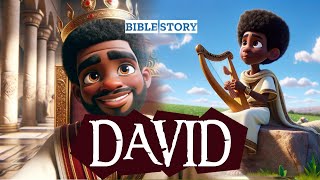 Davids Journey from Shepherd to King  Animated Bible Story [upl. by Yblok853]