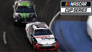 Gibbs Comes Close Too Victory At LA  NASCAR LA Coliseum 2024 Clash [upl. by Cairistiona535]