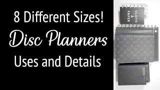 Planning Journey My Comprehensive Advice On 8 Disc Planner Sizes And Uses [upl. by Enelyw]