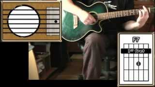 Hey Jude  The Beatles  Acoustic Guitar Lesson detune by 1 fret [upl. by Arvad]