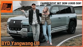 BYD Yangwang U8 im Test 2024 Dieses Luxus SUV kann schwimmen und Panzerwende Fahrbericht  Review [upl. by Chavaree]