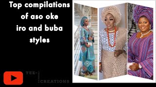 Aso oke iro and buba styles [upl. by Ainirtac]