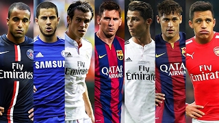 Best Football Skills Mix 2015 ● Ronaldo ● Messi ● Neymar ● Bale ● Hazard ● Sanchez ● Moura ● HD [upl. by Neeroc]