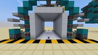 Tutorial 5x5 Nonseamless piston door [upl. by Naihs569]