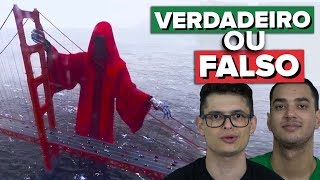 CRIATURA MISTERIOSA GRAVADA AO VIVO  VERDADEIRO OU FALSO [upl. by Lucinda]