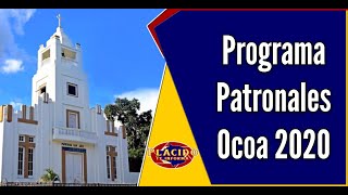 Patronales Ocoa 2020  PROGRAMA [upl. by Reiko]