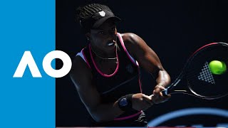 Ysaline Bonaventure v Sachia Vickery match highlights 1R  Australian Open 2019 [upl. by Atteiluj]