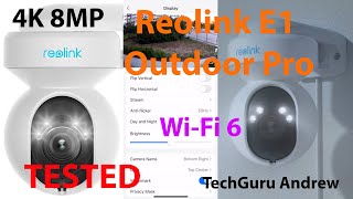 Reolink E1 Outdoor Pro WiFi 6 [upl. by Razaele32]