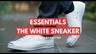 BUDGET WHITE SNEAKERS FOR MEN  BEST WHITE SNEAKERS FOR MEN [upl. by Jepum]