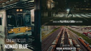 NOMAD LUT 3in1 PACK SAMPLES  based on Dehancer Film Emulation Technology  Super Anamorphake [upl. by Ilil]