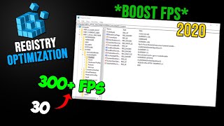 How To Optimize Windows 10 Registry For Gaming Full Guide  Boost FPS [upl. by Naillimixam549]