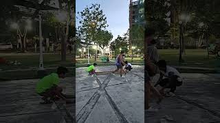 Tinikling danceFilipino folk dancetinikling flow dance practiceshorts [upl. by Enirod]