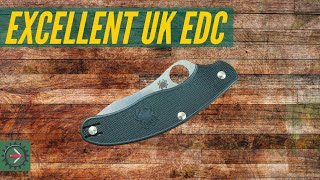 Classic UK Legal Knife  Spyderco UKPK [upl. by Alleciram]