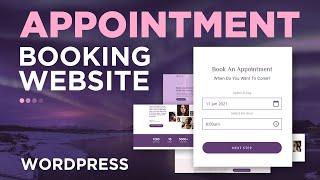 How To Make an Appointment Booking Website [upl. by Elyk414]