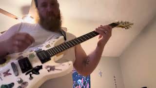 Polyphia40oz at 75 speed polyphia timhenson guitarist practice [upl. by Enyahs]