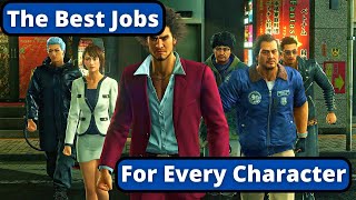 Yakuza Like A Dragon Best Jobs For Every Character Guide [upl. by Eibob]