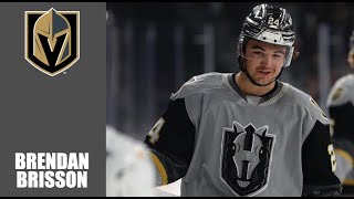 NHL Prospects  Brendan Brisson  2324 Highlights [upl. by Guenna]