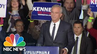 Robert F Kennedy Jr announces Democratic 2024 presidential bid [upl. by Garges191]