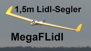 Lidl Segelflieger 2020  Megaflidl aus Meganuri vom Küstenflieger [upl. by Ymmit368]