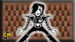 Undertale quotDeath By Glamourquot with Minecraft Noteblocks Mettaton EX Theme [upl. by Sane]